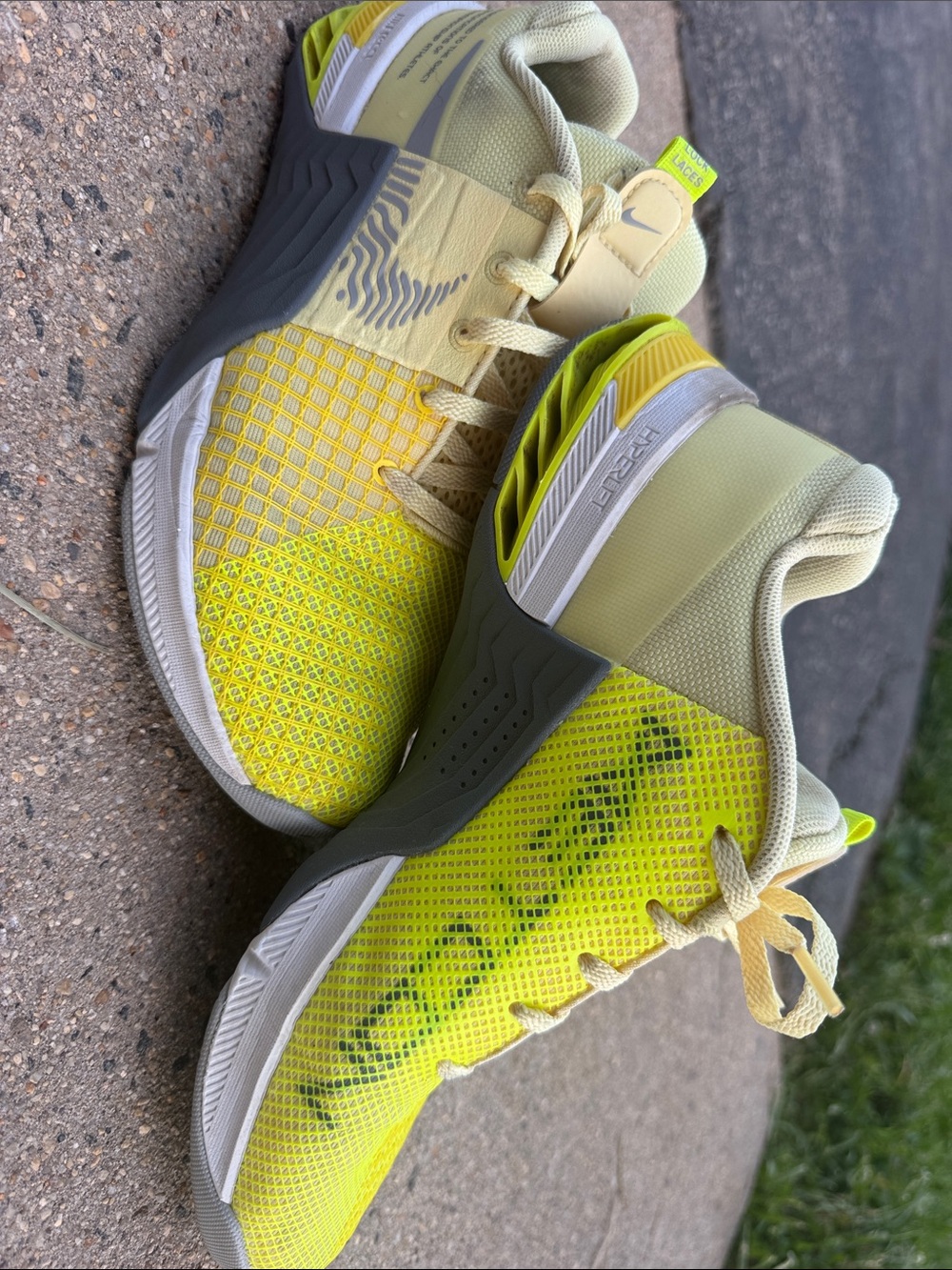 Nike METCON Neon Yellow Lime Performance Trainers